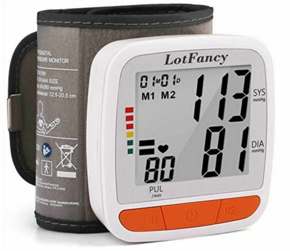 Wrist Blood Pressure Monitor