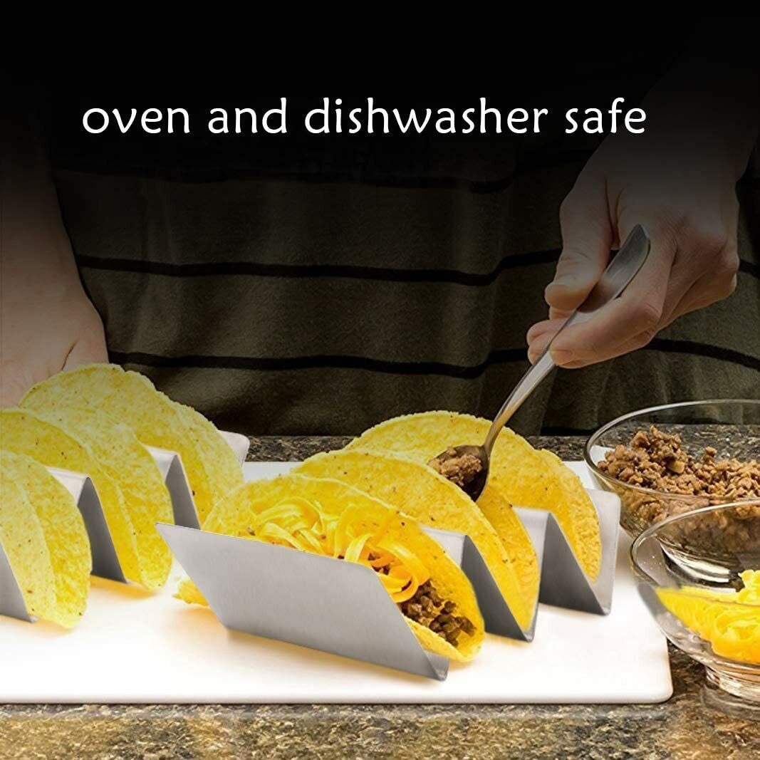 Taco Holder Stand (Stainless Steel)