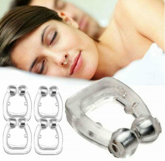 Magnetic Anti-Snore Nose Clips (4-Pack)