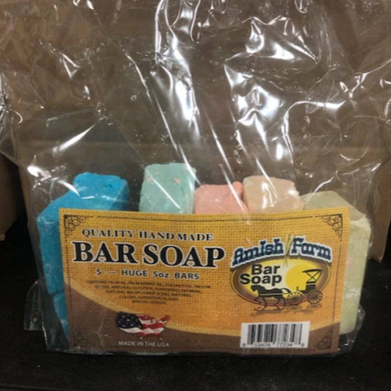 Amish Farms Handmade Bar Soap - Natural Ingredients, (30 bars)