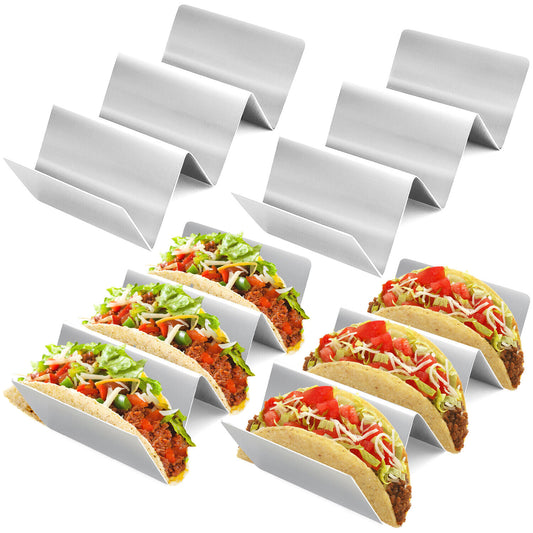 Taco Holder Stand (Stainless Steel)