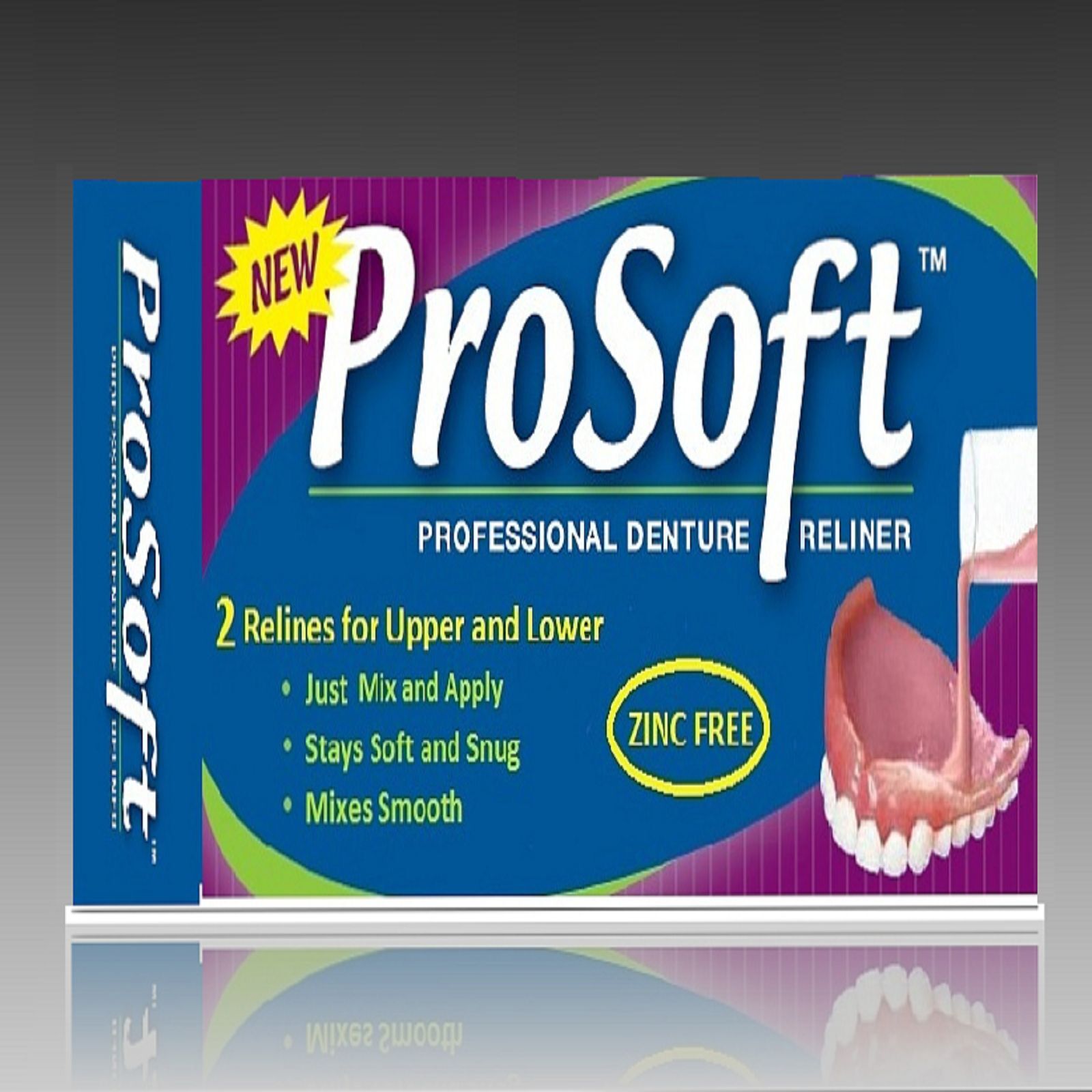 Soft Denture Reline Kit - Repair Loose Dentures