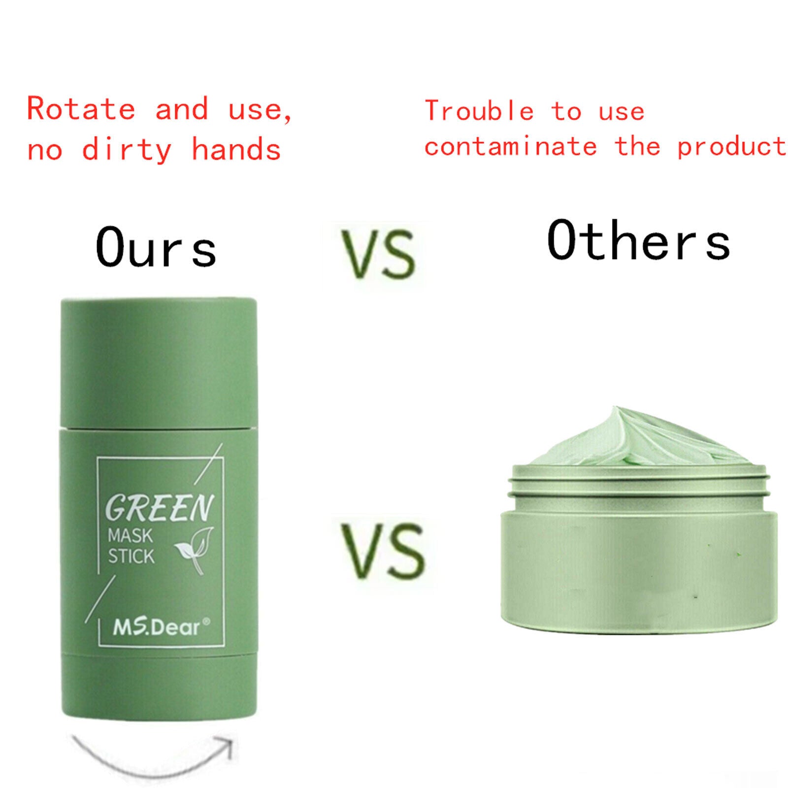 Green Tea Clay Cleansing Mask Stick