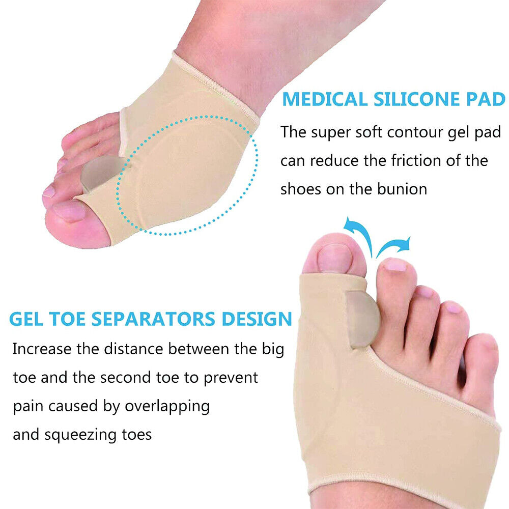 Big Toe Bunion Corrector Splint Straightener Foot Pain Relief Hallux Valgus