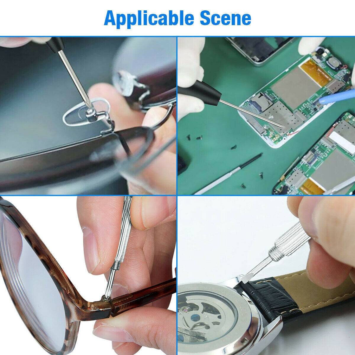 Eyeglass Repair Tool Kit and 1000 Parts