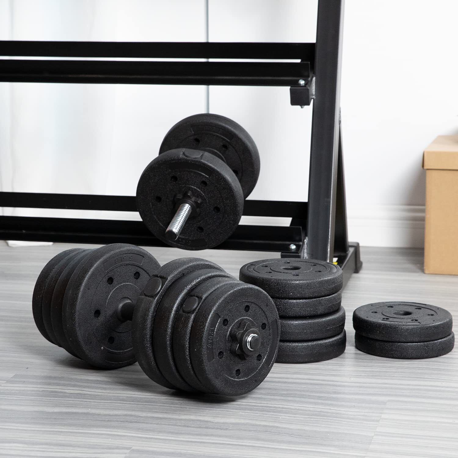 66 LB Weight Dumbbell Set