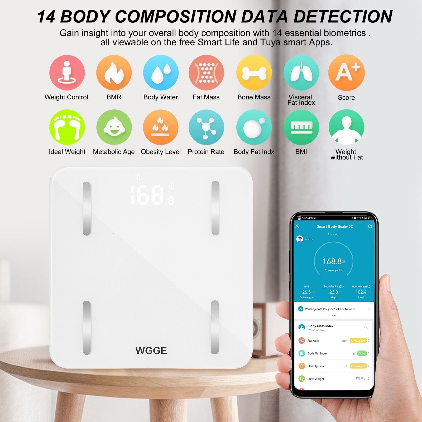 Smart Digital Bluetooth Scale