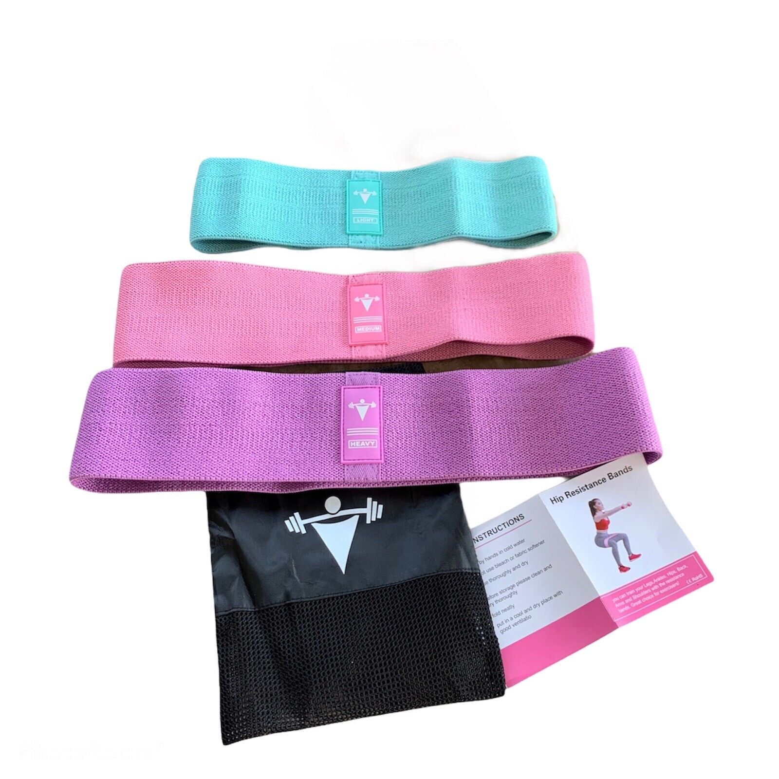 Cloth Resistance Band Loops