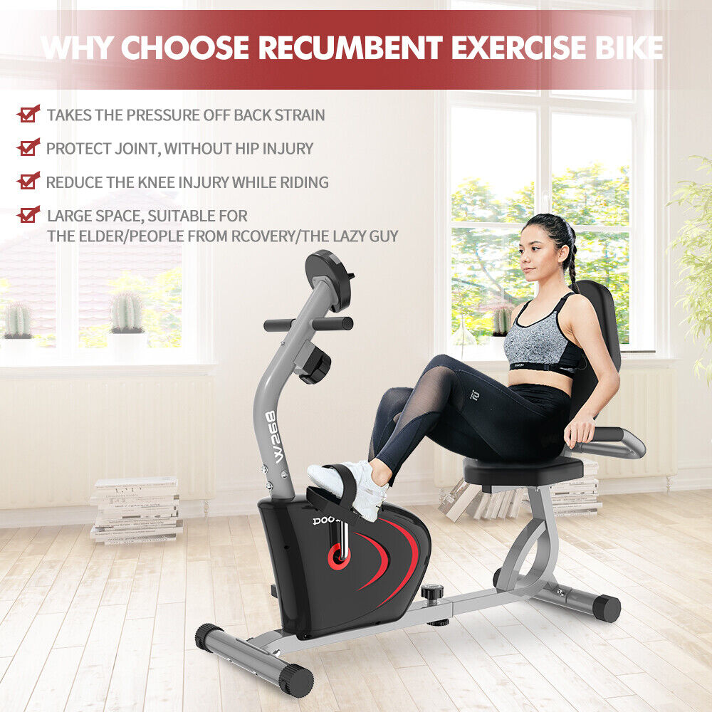 Recumbent Stationary Exercise Bike