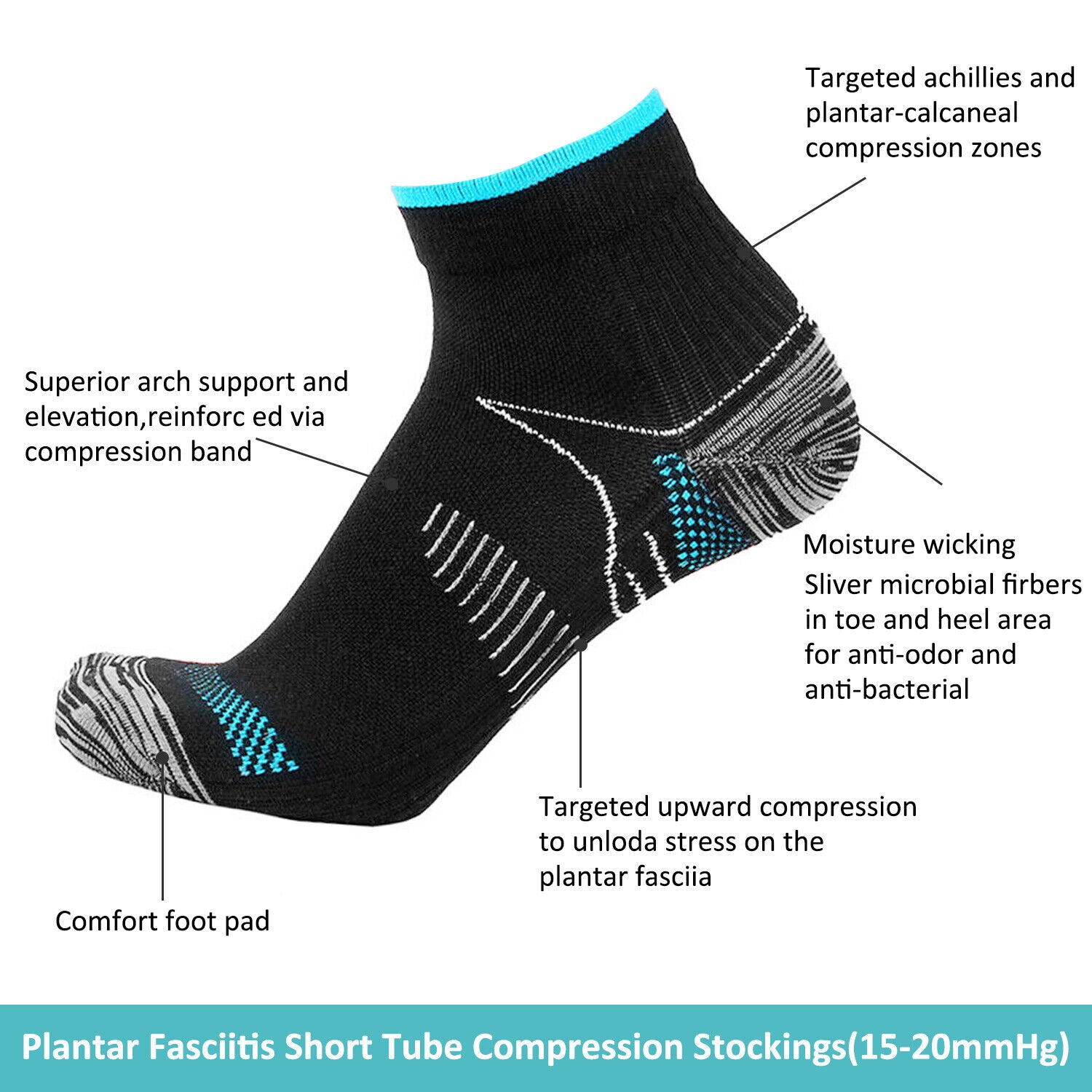 Compression Socks Ankle Support Sleeves