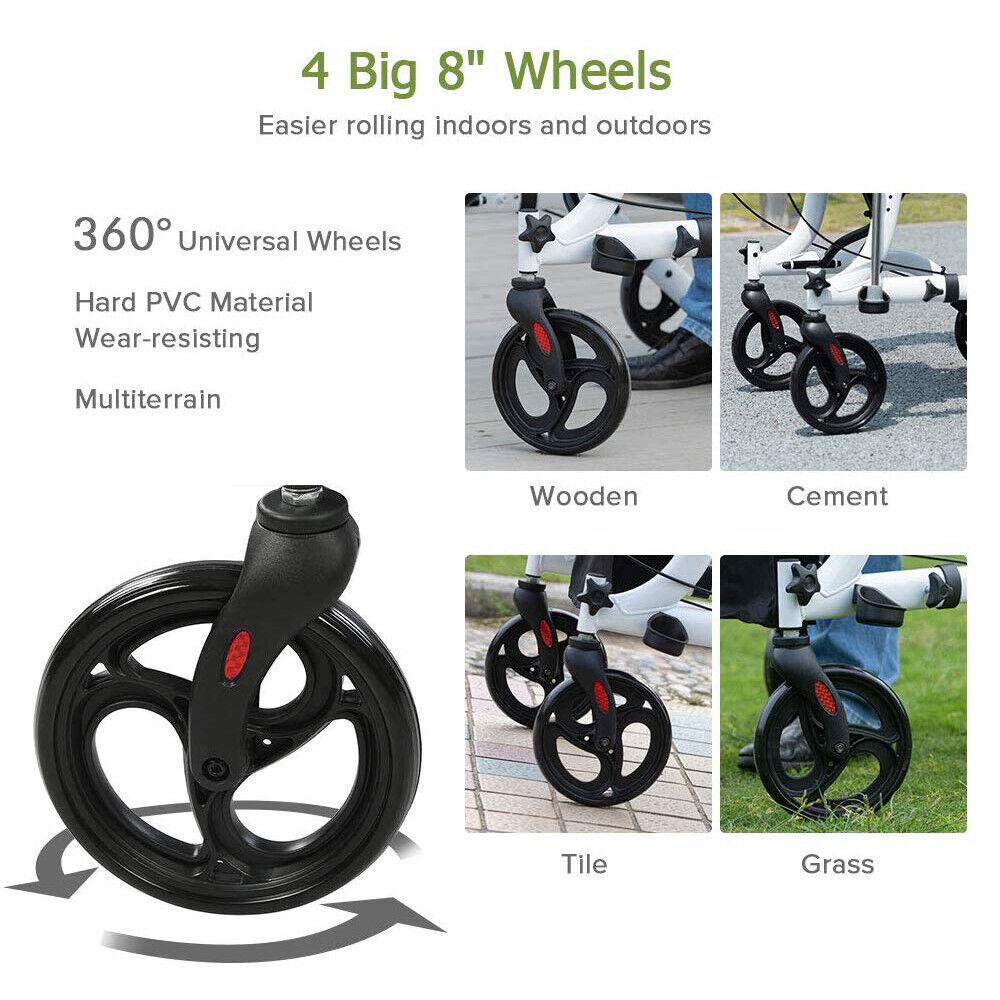 Stand Up Rollator Walker