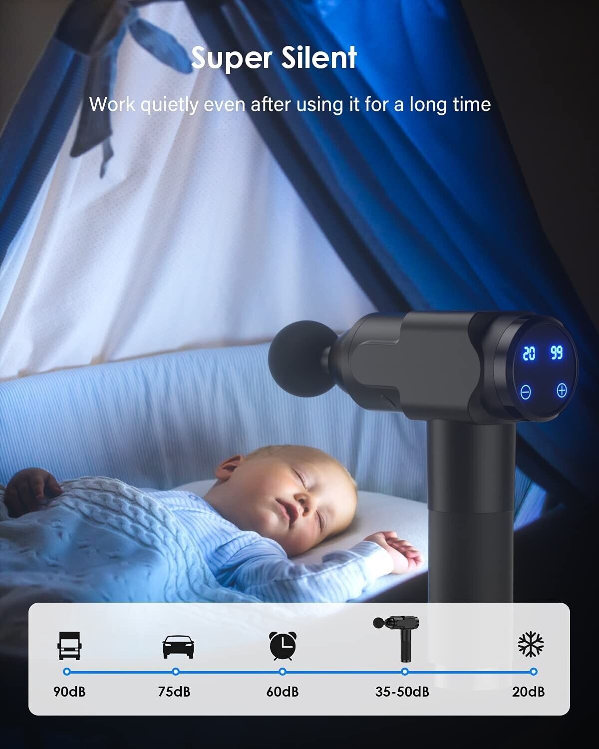Massage Gun Deep Tissue Massager