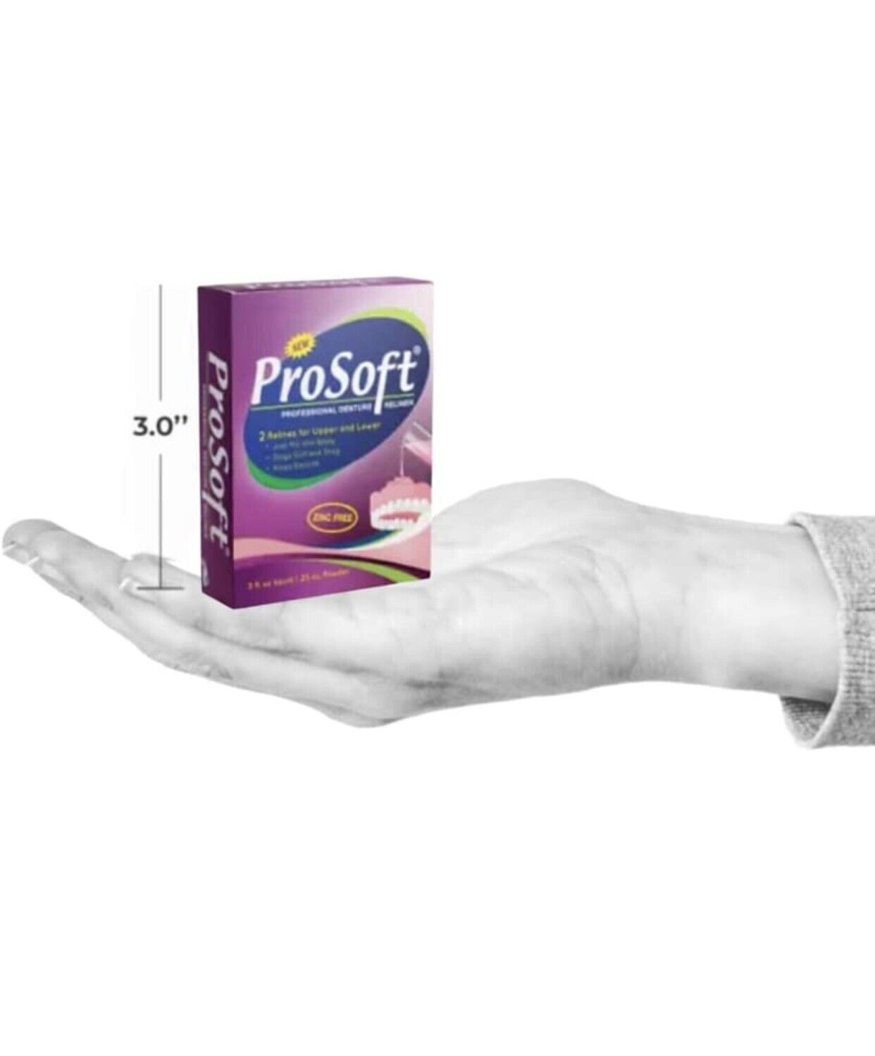 Soft Denture Reline Kit - Repair Loose Dentures