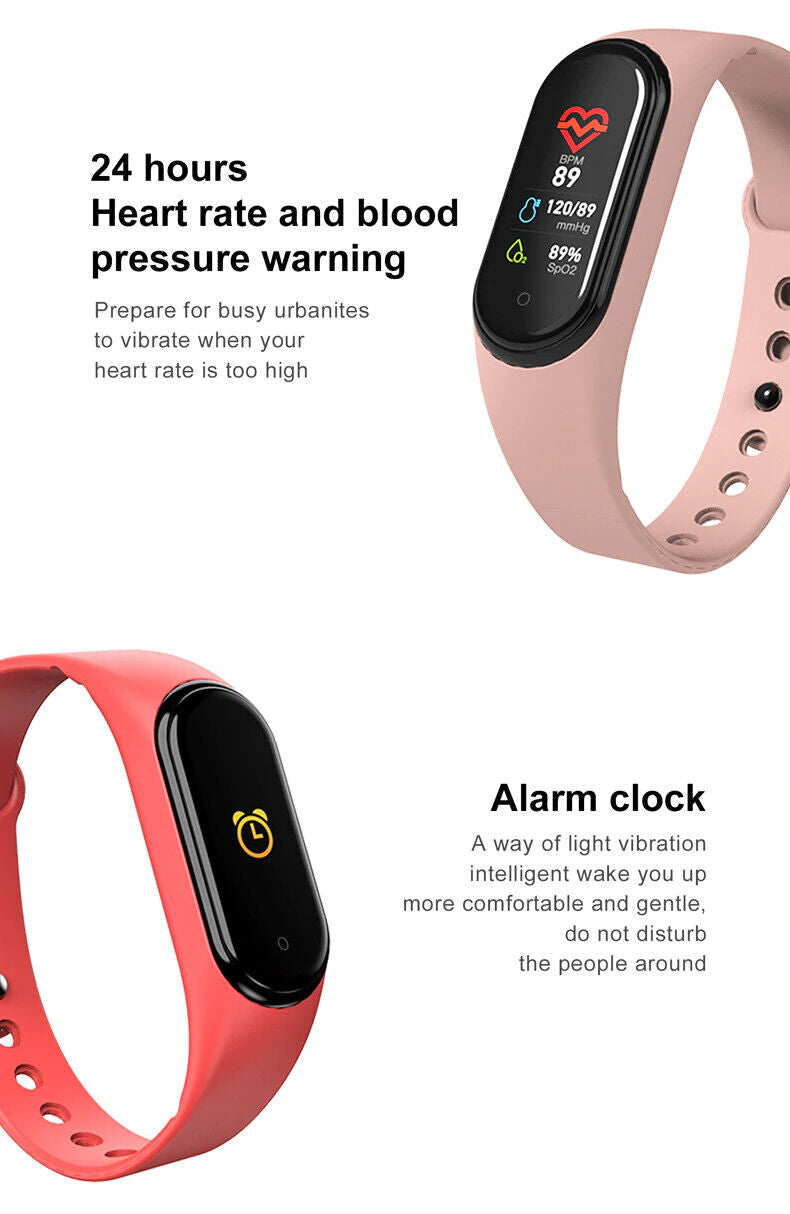 Fitness Tracker with Blood Pressure & Heartrate