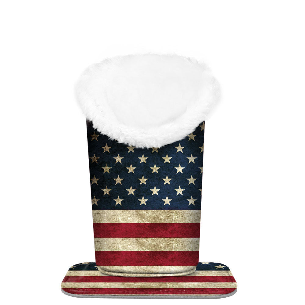 Eyeglass Protective Holder Stand - Vegan Leather & Plush Lined