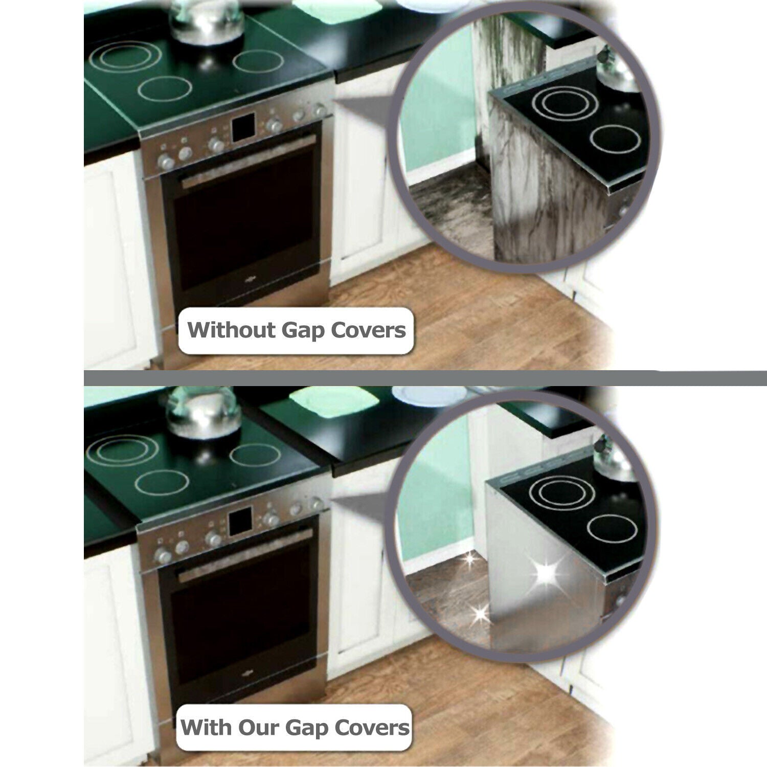 Stove & Counter Gap Cover Guard