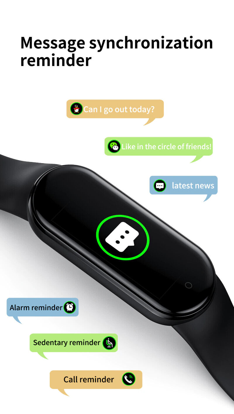 Fitness Tracker with Blood Pressure & Heartrate