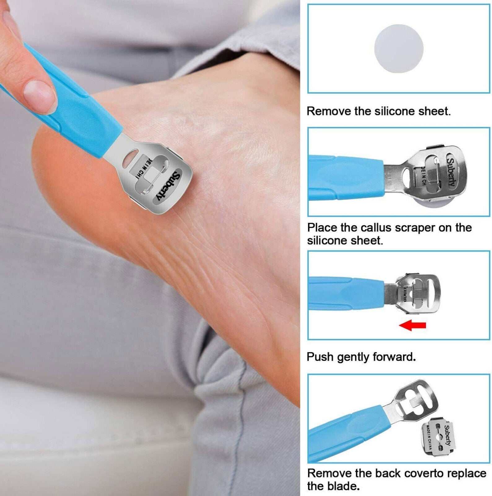 10 Piece Pedicure Tool Set
