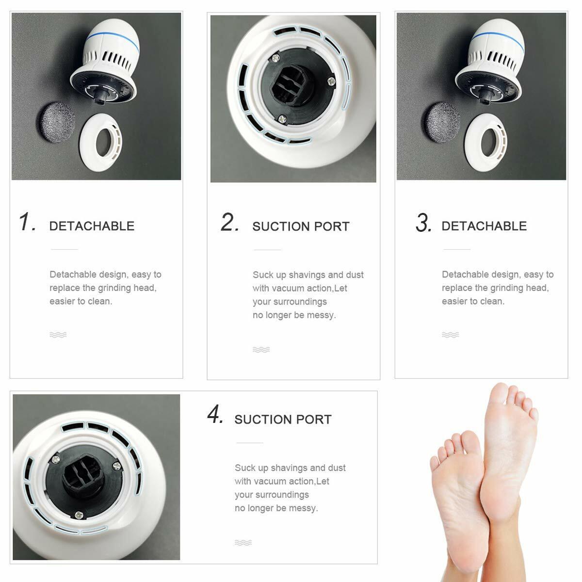 Foot Grinder Electric Vacuum - Dead Skin Remover