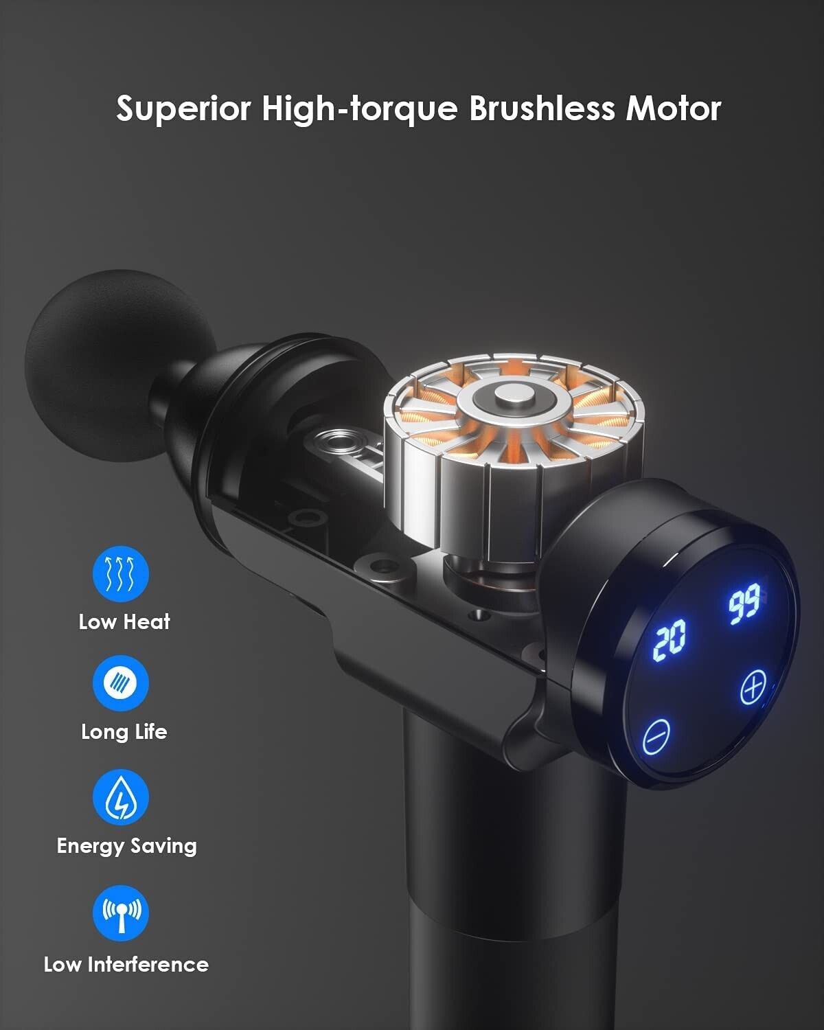 Massage Gun Deep Tissue Massager