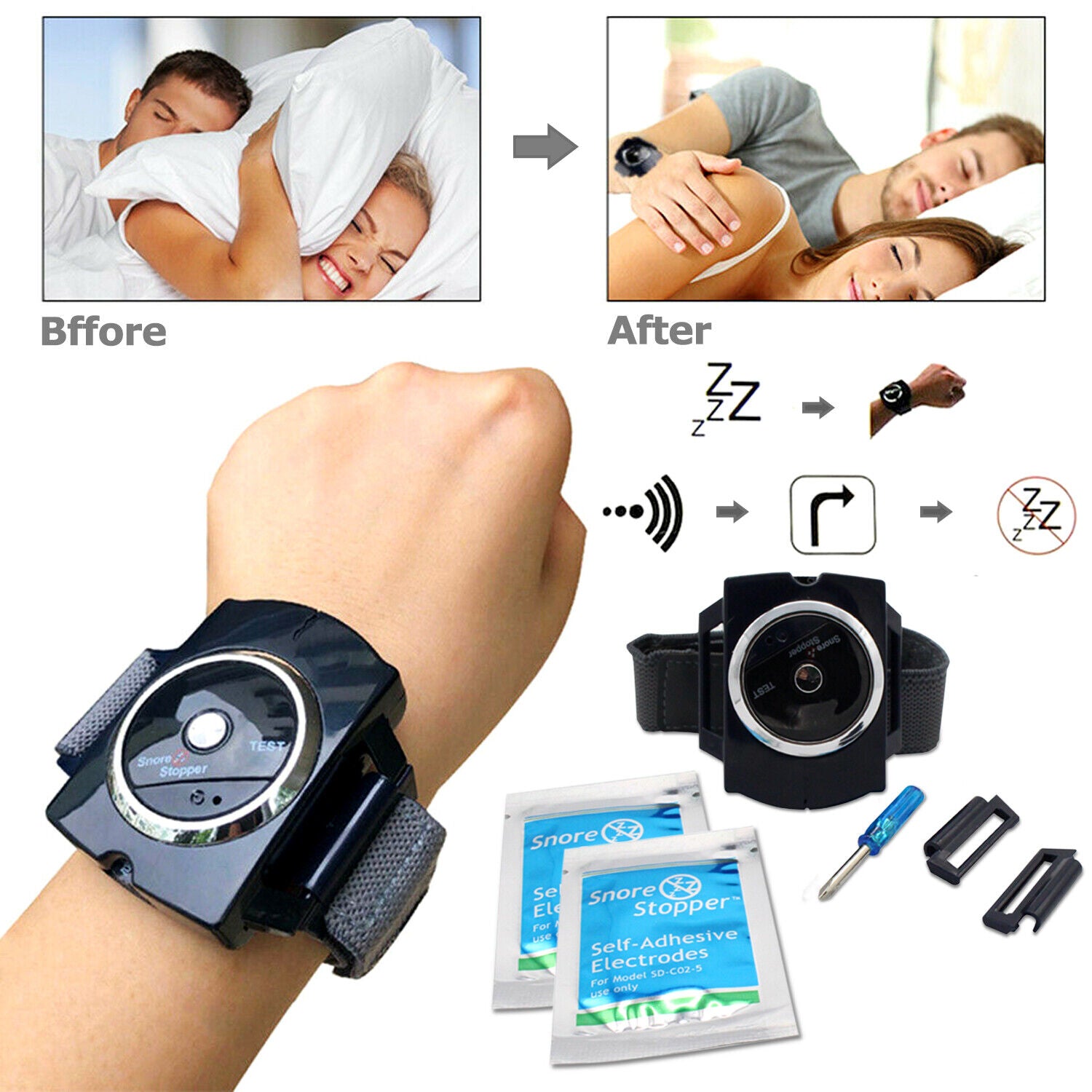 Anti-Snore Wristband