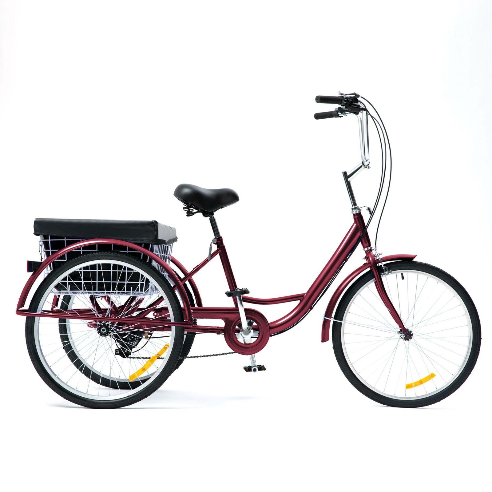 Adult Tricycle Cruiser with Large Basket