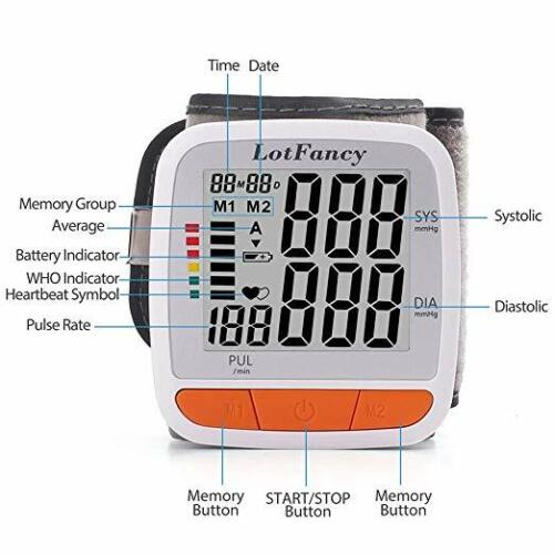 Wrist Blood Pressure Monitor