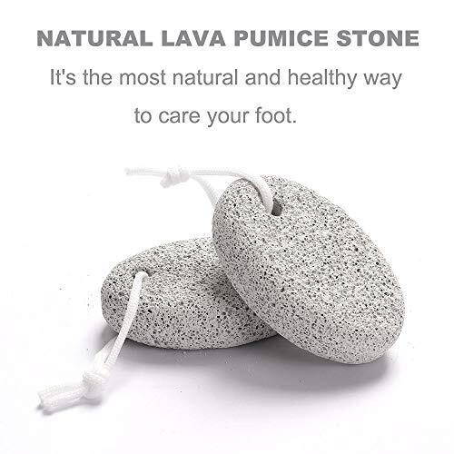 Natural Pumice Stone Pedicure Foot Scrubber - 2 Pack