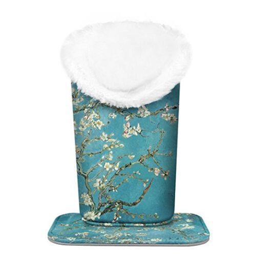 Eyeglass Protective Holder Stand - Vegan Leather & Plush Lined