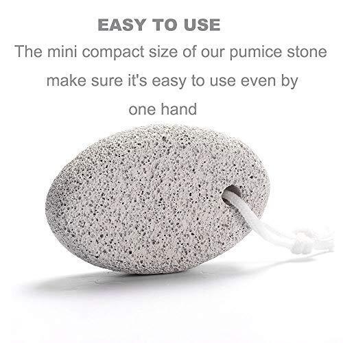 Natural Pumice Stone Pedicure Foot Scrubber - 2 Pack
