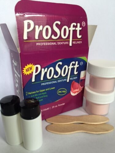 Soft Denture Reline Kit - Repair Loose Dentures