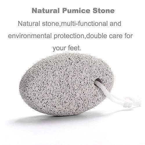 Natural Pumice Stone Pedicure Foot Scrubber - 2 Pack